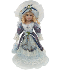 Alternative view of 8010 - Boneca Camponesa 8" (20 cm)